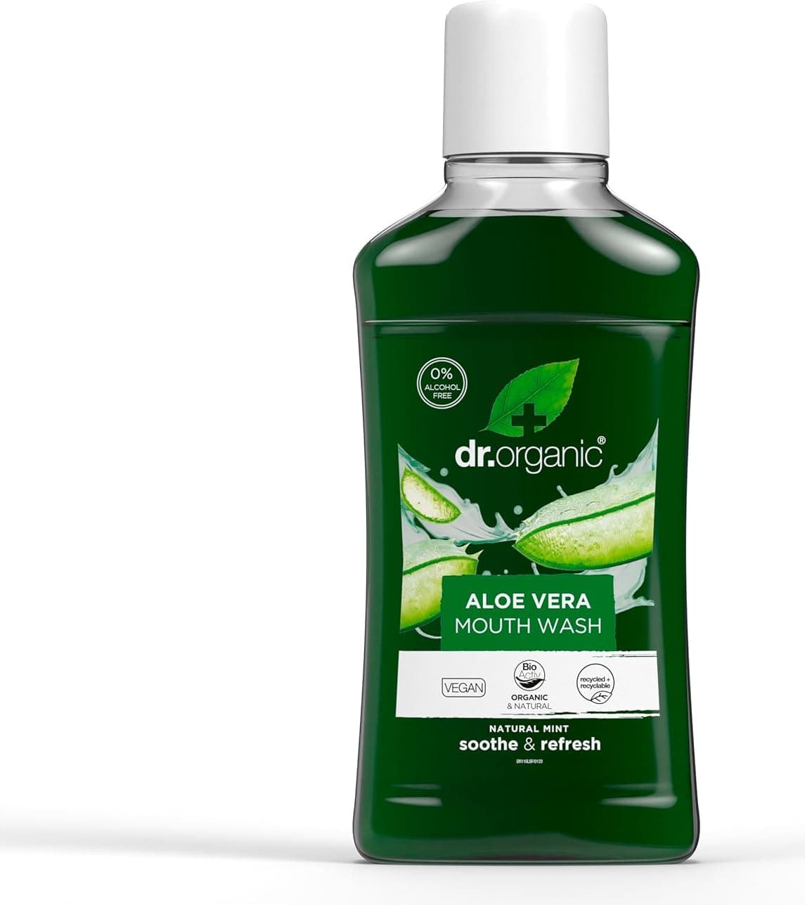 دهانشویه Dr.Organic با عصاره درخت چای مدل Tea Tree 500ml دهانشویه Dr.Organic با عصاره درخت چای مدل Tea Tree 500ml