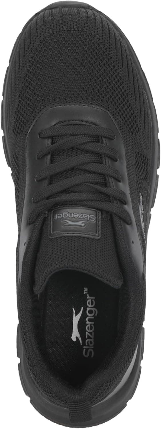 کفش ورزشی مردانه Slazenger مشکی/مشکی مخصوص دویدن و پیادهروی مدل PAULO کفش ورزشی مردانه Slazenger مشکی/مشکی مخصوص دویدن و پیادهروی مدل PAULO
