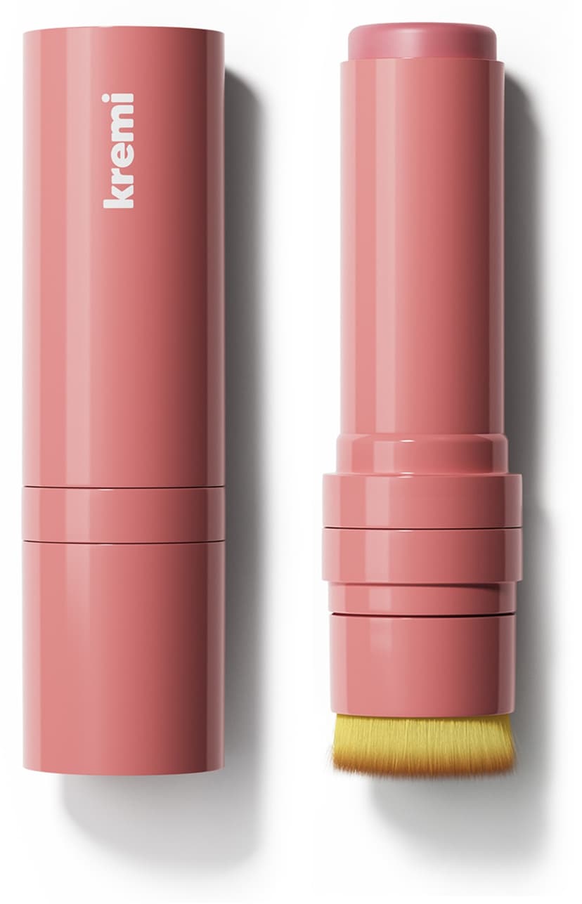 استیک آرایشی چندکاره Kremi مرطوبکننده سرامید اسکوالان ویتامین E مدل Kiss&Blush استیک آرایشی چندکاره Kremi مرطوبکننده سرامید اسکوالان ویتامین E مدل Kiss&Blush