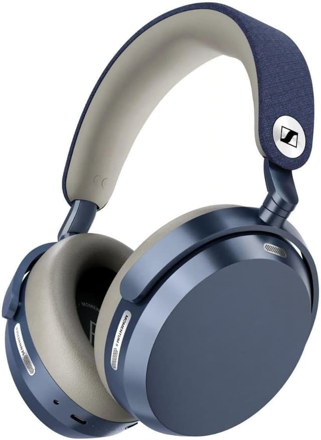 هدفون بیسیم گوشروی بلوتوثی Sennheiser رنگ دنیمی مدل Momentum 5 هدفون بیسیم گوشروی بلوتوثی Sennheiser رنگ دنیمی مدل Momentum 5