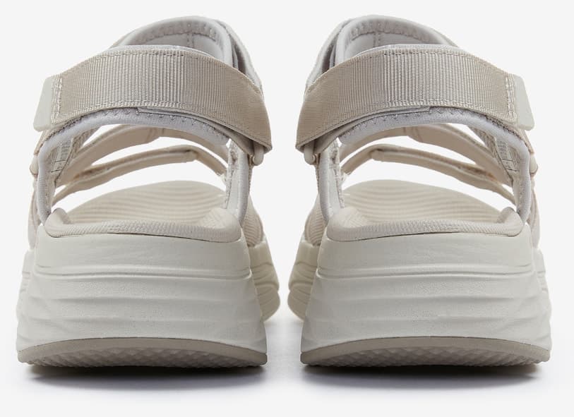 صندل زنانه Skechers مدل MAX CUSHIONING LURED رنگ طبیعی 140218 NAT صندل زنانه Skechers مدل MAX CUSHIONING LURED رنگ طبیعی 140218 NAT