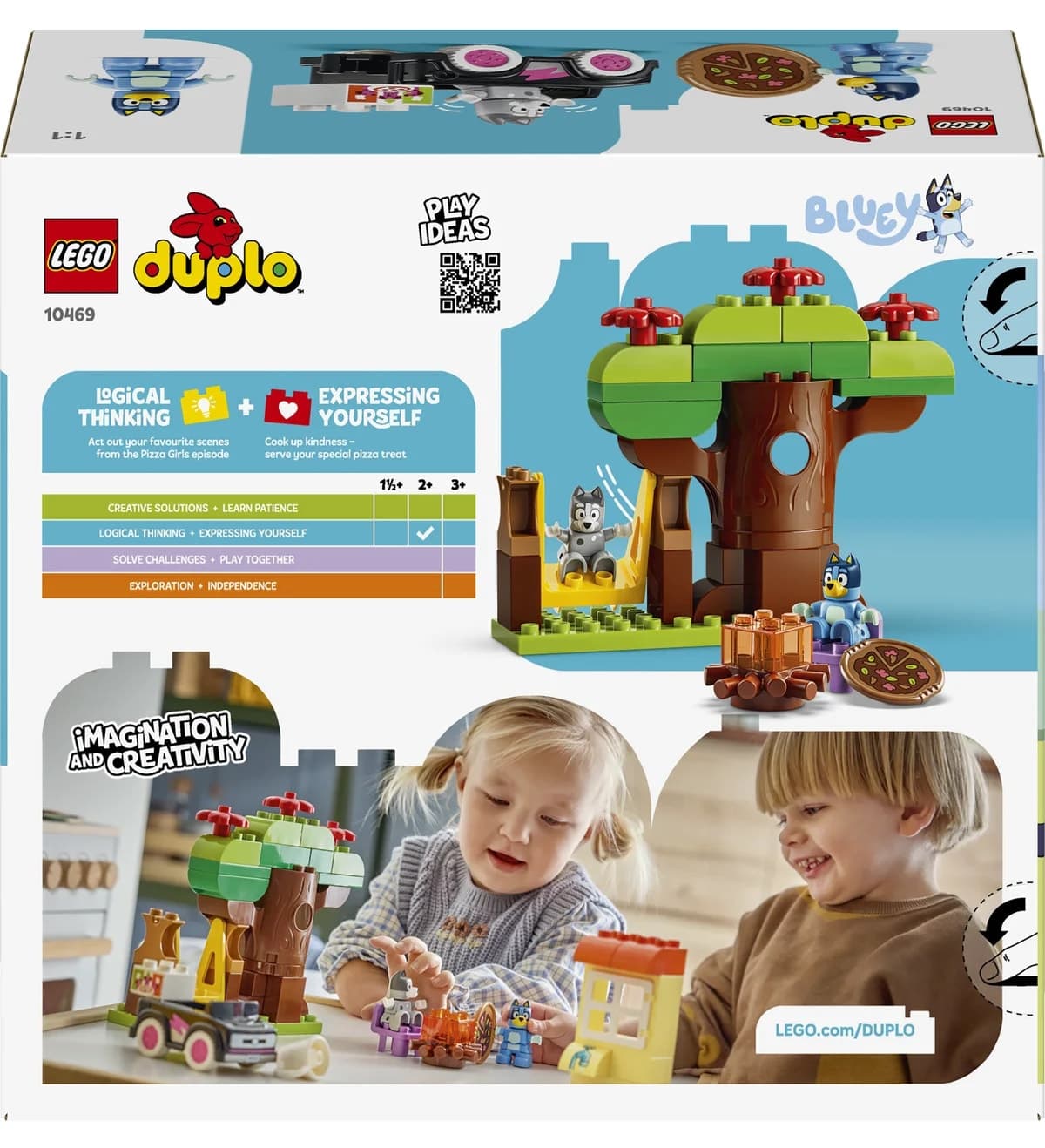 لگو DUPLO تم Bluey مدل 10469 با 44 قطعه لگو DUPLO تم Bluey مدل 10469 با 44 قطعه
