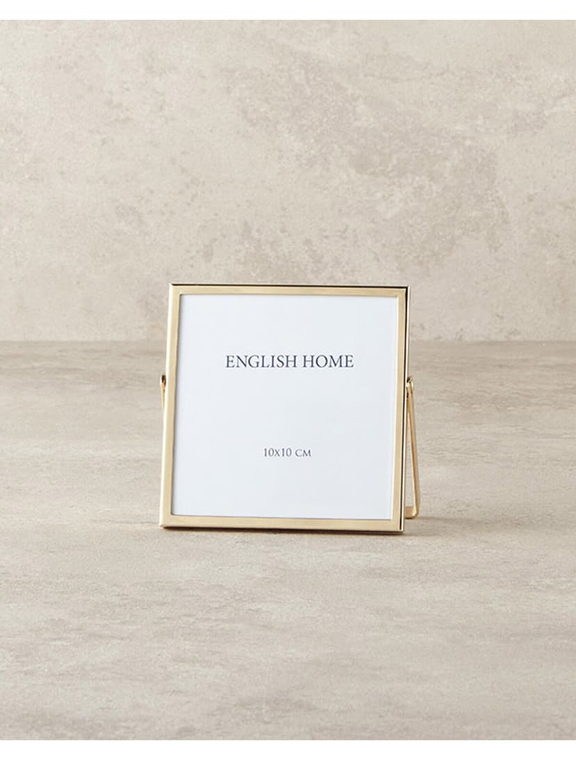 قاب عکس English Home طلایی Felicita 10x10 cm قاب عکس English Home طلایی Felicita 10x10 cm