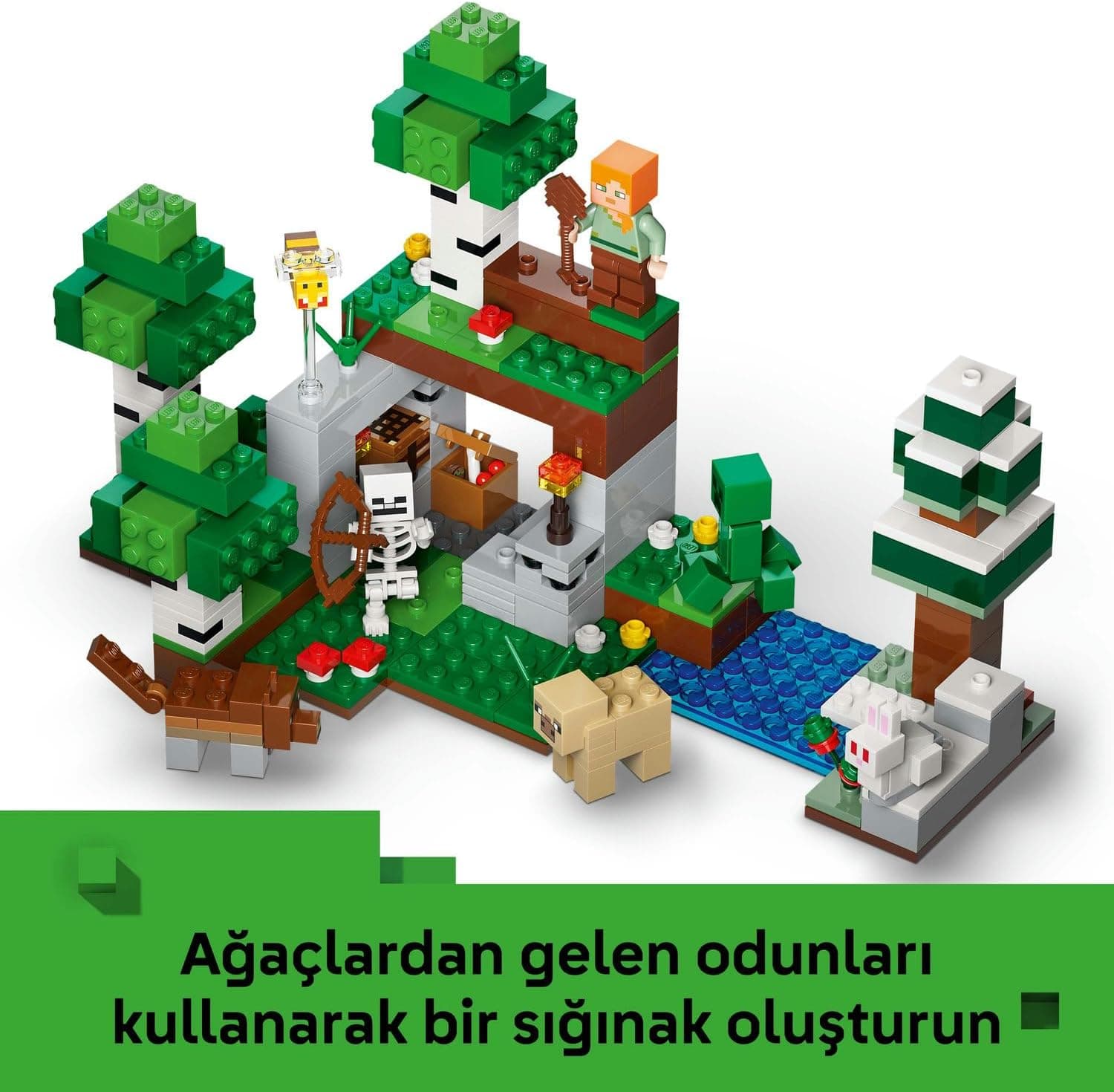 لگو Minecraft ماجراجویی اولین شب مدل 21593 لگو Minecraft ماجراجویی اولین شب مدل 21593