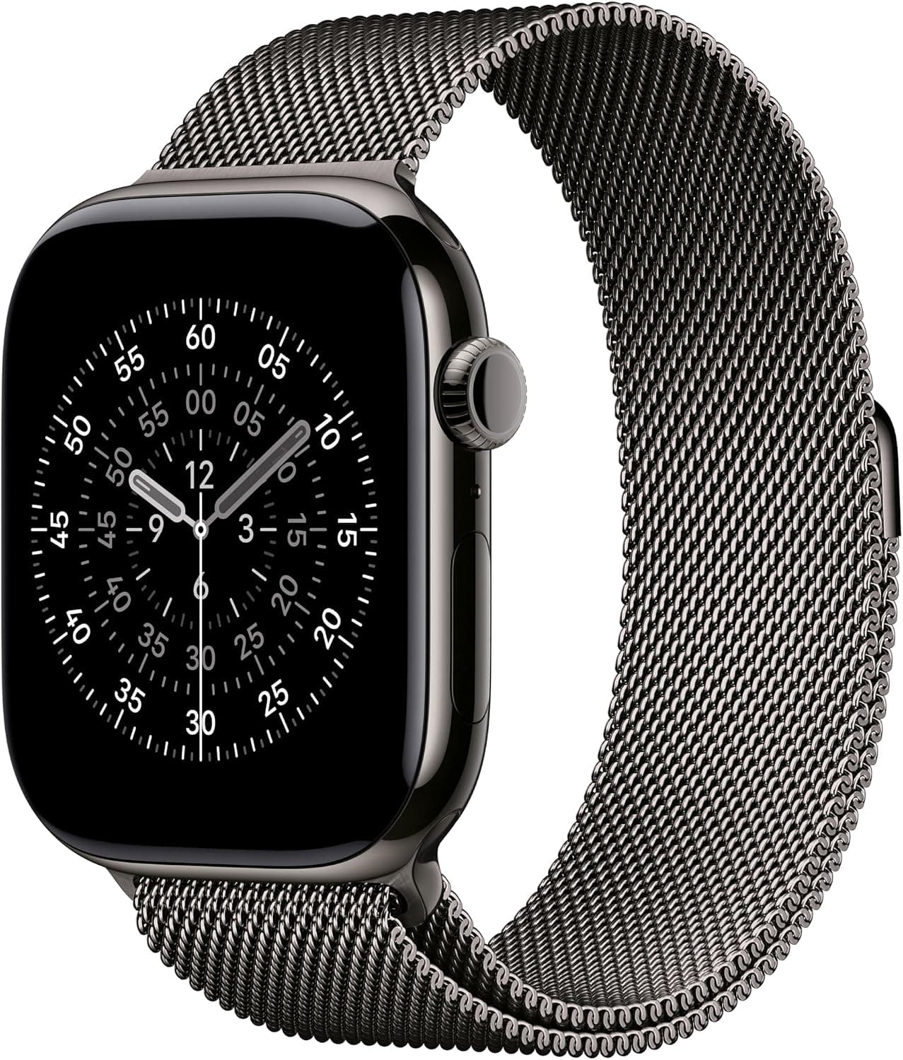بند ساعت Apple مدل Milanese Loop 46mm خاکستری سنگی سایز M/L بند ساعت Apple مدل Milanese Loop 46mm خاکستری سنگی سایز M/L