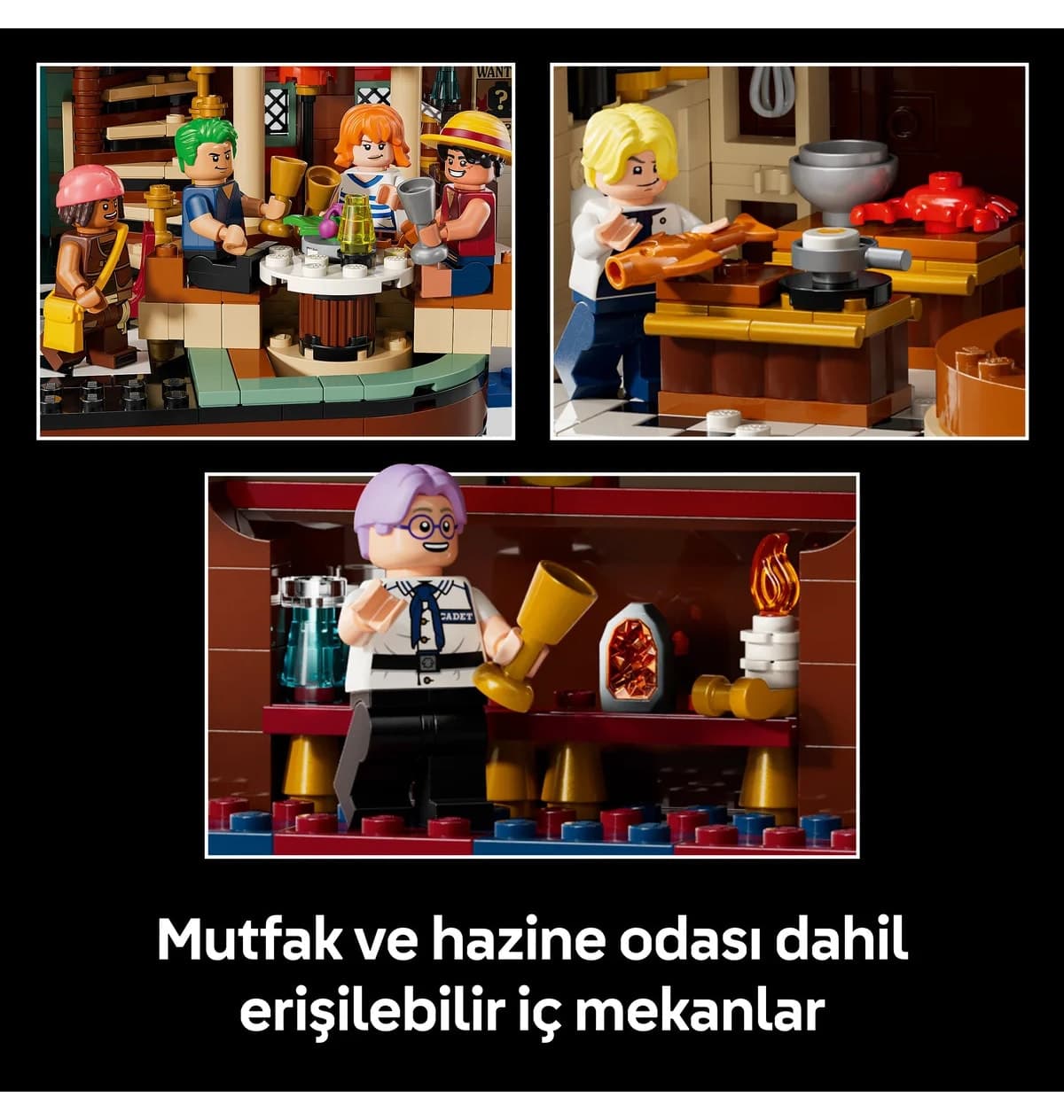 لگو ONE PIECE رستوران شناور Baratie مدل 75640 3402 قطعه لگو ONE PIECE رستوران شناور Baratie مدل 75640 3402 قطعه