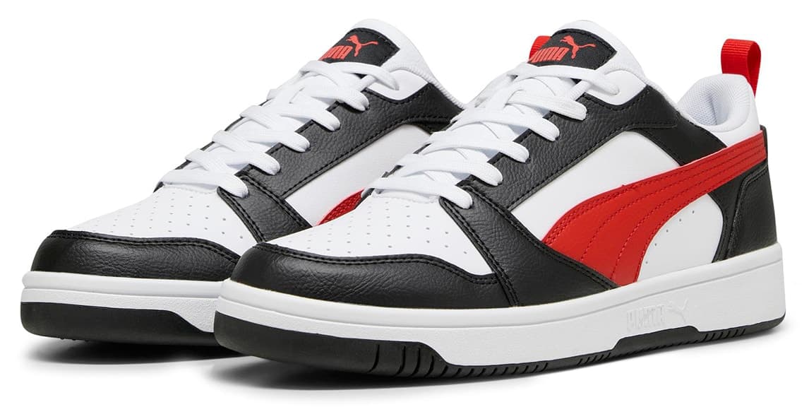 کفش اسنیکر مردانه Puma سفید مدل Rebound V6 Low 39232804 کفش اسنیکر مردانه Puma سفید مدل Rebound V6 Low 39232804