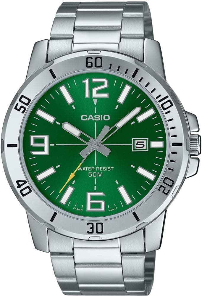 ساعت مچی مردانه Casio آنالوگ خاکستری مدل MTP-VD01D-3BVUDF ساعت مچی مردانه Casio آنالوگ خاکستری مدل MTP-VD01D-3BVUDF