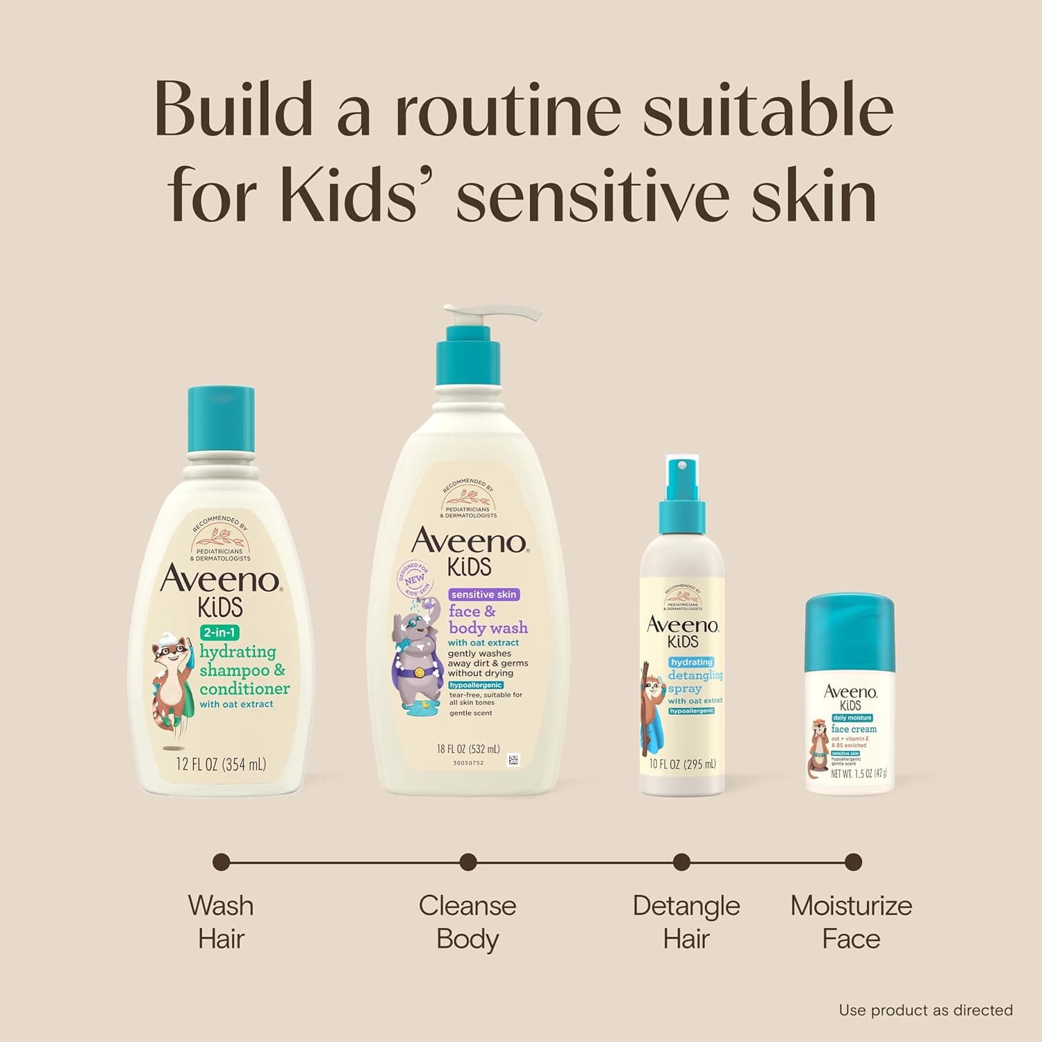 شامپو و نرمکننده 2 در 1 کودک Aveeno Baby حاوی عصاره جو دوسر، مناسب پوست و پوست سر حساس شامپو و نرمکننده 2 در 1 کودک Aveeno Baby حاوی عصاره جو دوسر، مناسب پوست و پوست سر حساس