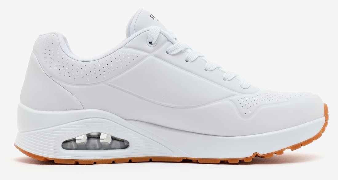 کفش اسنیکرز مردانه Skechers UNO STAND ON AIR سفید مدل 52458TK WHT کفش اسنیکرز مردانه Skechers UNO STAND ON AIR سفید مدل 52458TK WHT