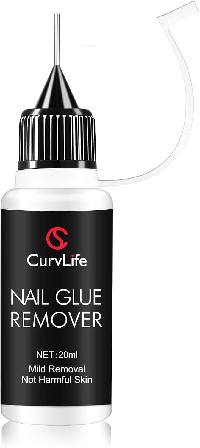 پاککننده چسب ناخن CurvLife با نوک دقیق 20Ml چندمنظوره برای ناخن مصنوعی و Gel X بدون استون پاککننده چسب ناخن CurvLife با نوک دقیق 20Ml چندمنظوره برای ناخن مصنوعی و Gel X بدون استون