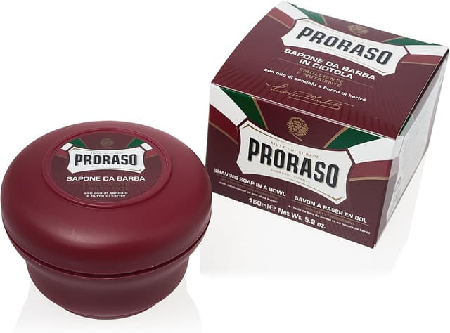 صابون اصلاح مردانه Proraso در کاسه قرمز 150 ml صابون اصلاح مردانه Proraso در کاسه قرمز 150 ml
