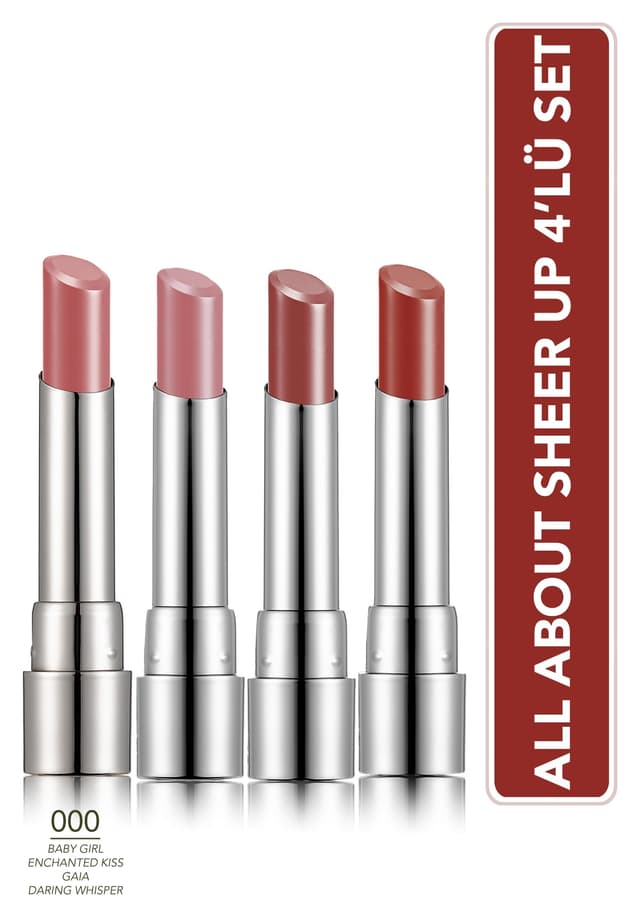 ست آرایشی ۴تکه Flormar مدل All About Sheer Up ست آرایشی ۴تکه Flormar مدل All About Sheer Up