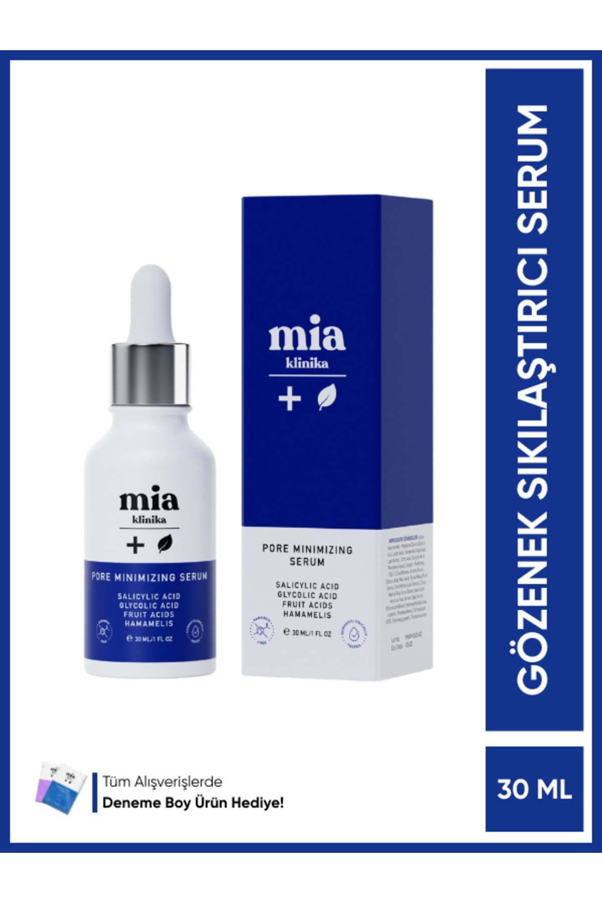 سرم mia klinika برای کاهش منافذ و سرسیاه با Niacinamide 30 ml سرم mia klinika برای کاهش منافذ و سرسیاه با Niacinamide 30 ml
