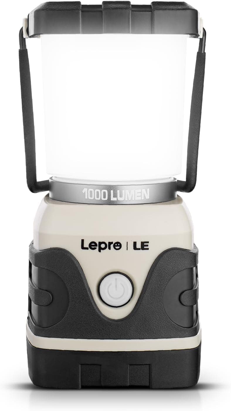 فانوس کمپینگ LED باتریخور Lepro با روشنایی 1000LM و 4 حالت نوردهی ضدآب فانوس کمپینگ LED باتریخور Lepro با روشنایی 1000LM و 4 حالت نوردهی ضدآب