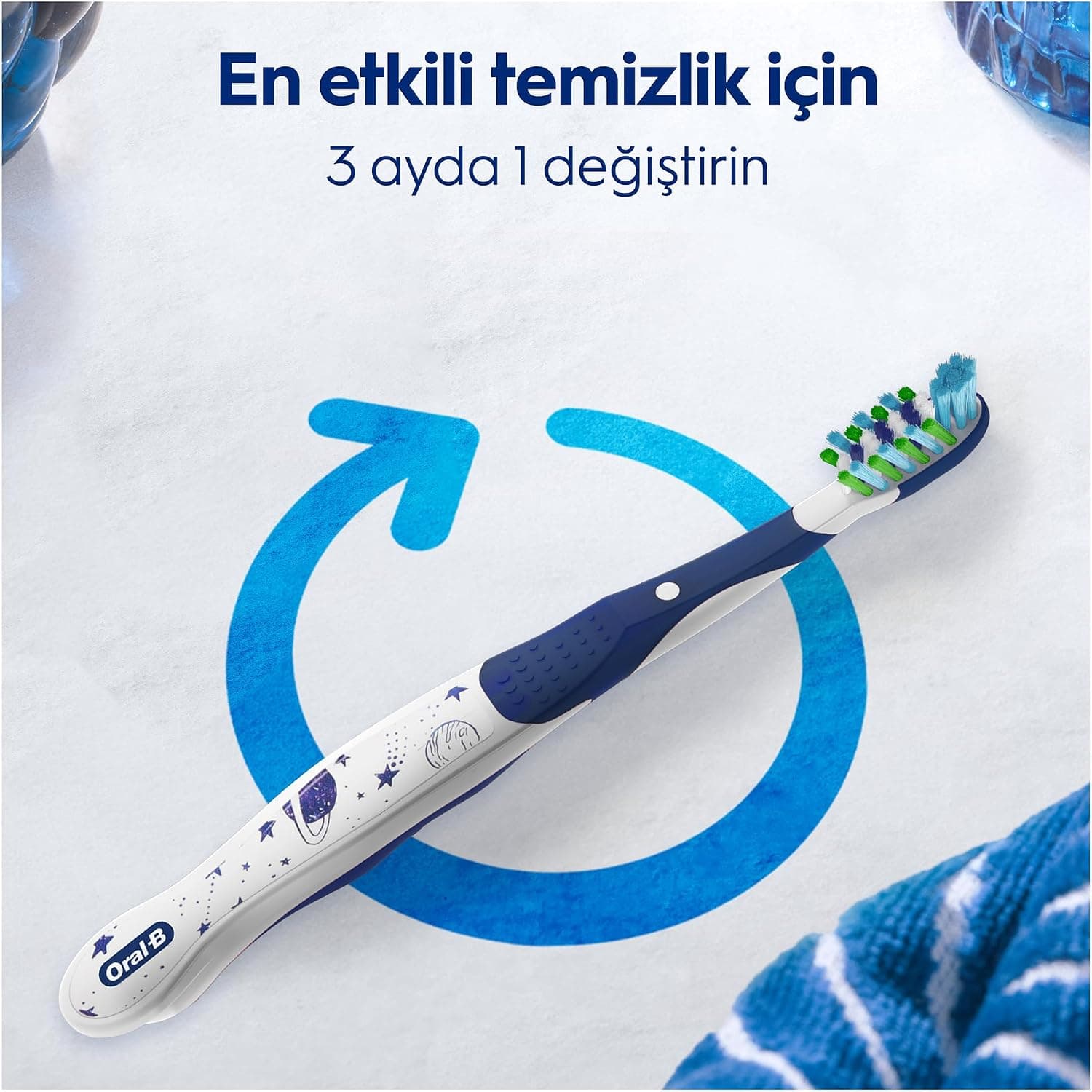 مسواک کودک Oral-B مناسب ۶ تا ۱۲ سال با برس فوقالعاده نرم مسواک کودک Oral-B مناسب ۶ تا ۱۲ سال با برس فوقالعاده نرم
