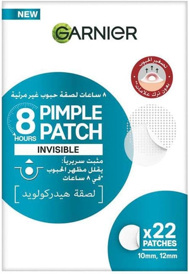 پچ جوش نامرئی Garnier Skinactive Fast Clear 8 Hours 22 عددی x1 پچ جوش نامرئی Garnier Skinactive Fast Clear 8 Hours 22 عددی x1