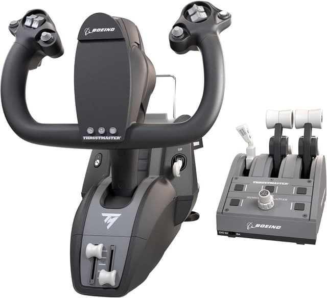 پکیج یوک پرواز Thrustmaster TCA Yoke مجوز Boeing برای PC و Xbox Series X|S پکیج یوک پرواز Thrustmaster TCA Yoke مجوز Boeing برای PC و Xbox Series X|S