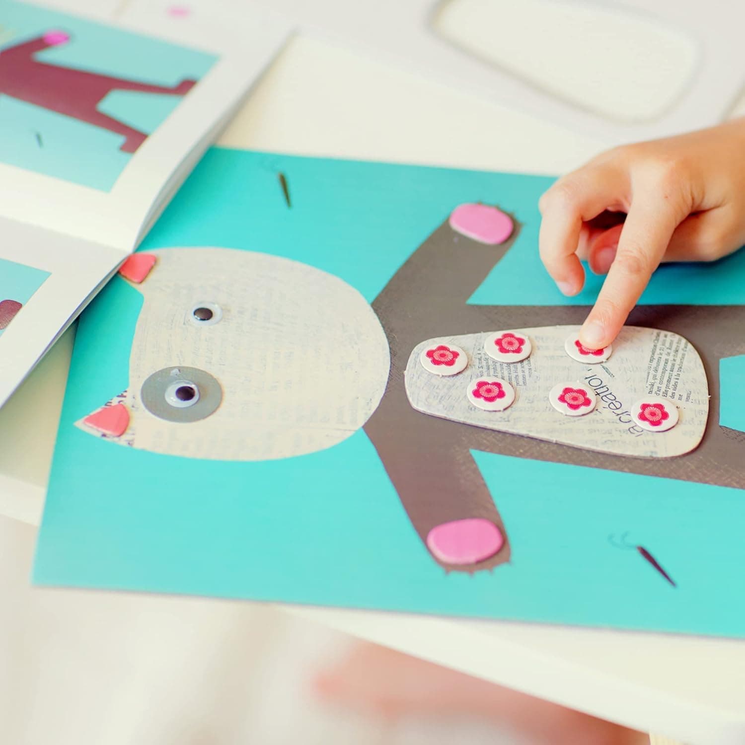 کاردستی کلاژ کاغذی Djeco Collages For Little Ones کاردستی کلاژ کاغذی Djeco Collages For Little Ones
