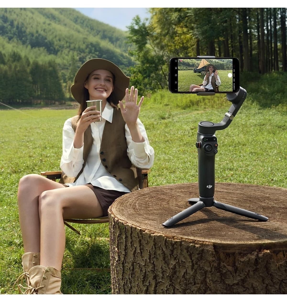 گیمبال تثبیتکننده موبایل DJI مدل Osmo Mobile 6 گیمبال تثبیتکننده موبایل DJI مدل Osmo Mobile 6