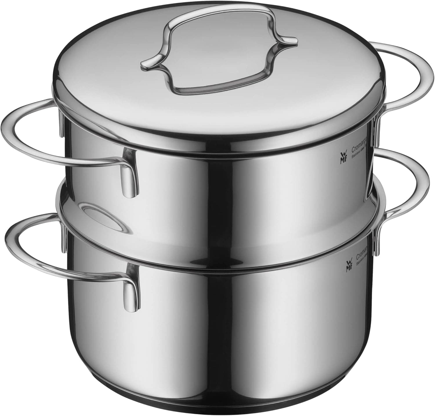 قابلمه کوچک WMF دربدار 14 cm 0.9 L Cromargan استیل ضدزنگ مناسب اجاق القایی قابلمه کوچک WMF دربدار 14 cm 0.9 L Cromargan استیل ضدزنگ مناسب اجاق القایی