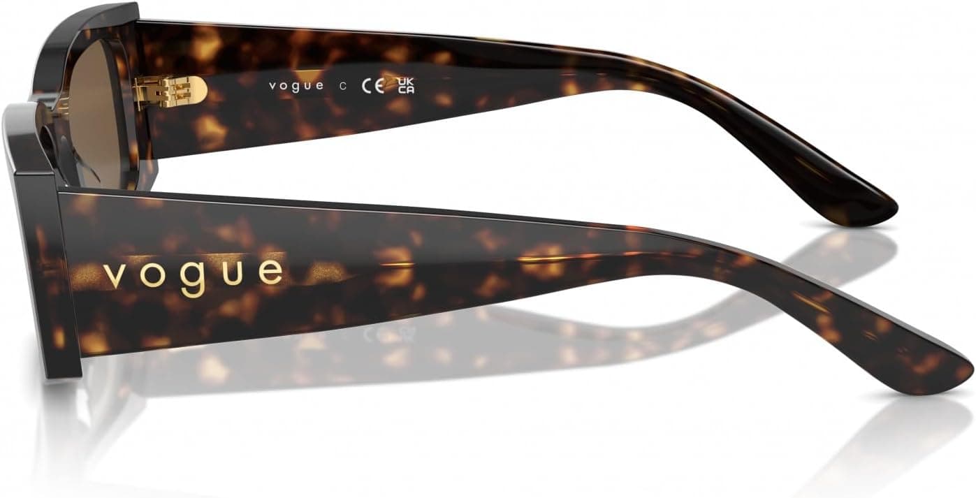 عینک آفتابی زنانه Vogue Eyewear Forerunner رنگ قهوهای تیره مدل VO-0VO5584S-W65673-53 عینک آفتابی زنانه Vogue Eyewear Forerunner رنگ قهوهای تیره مدل VO-0VO5584S-W65673-53