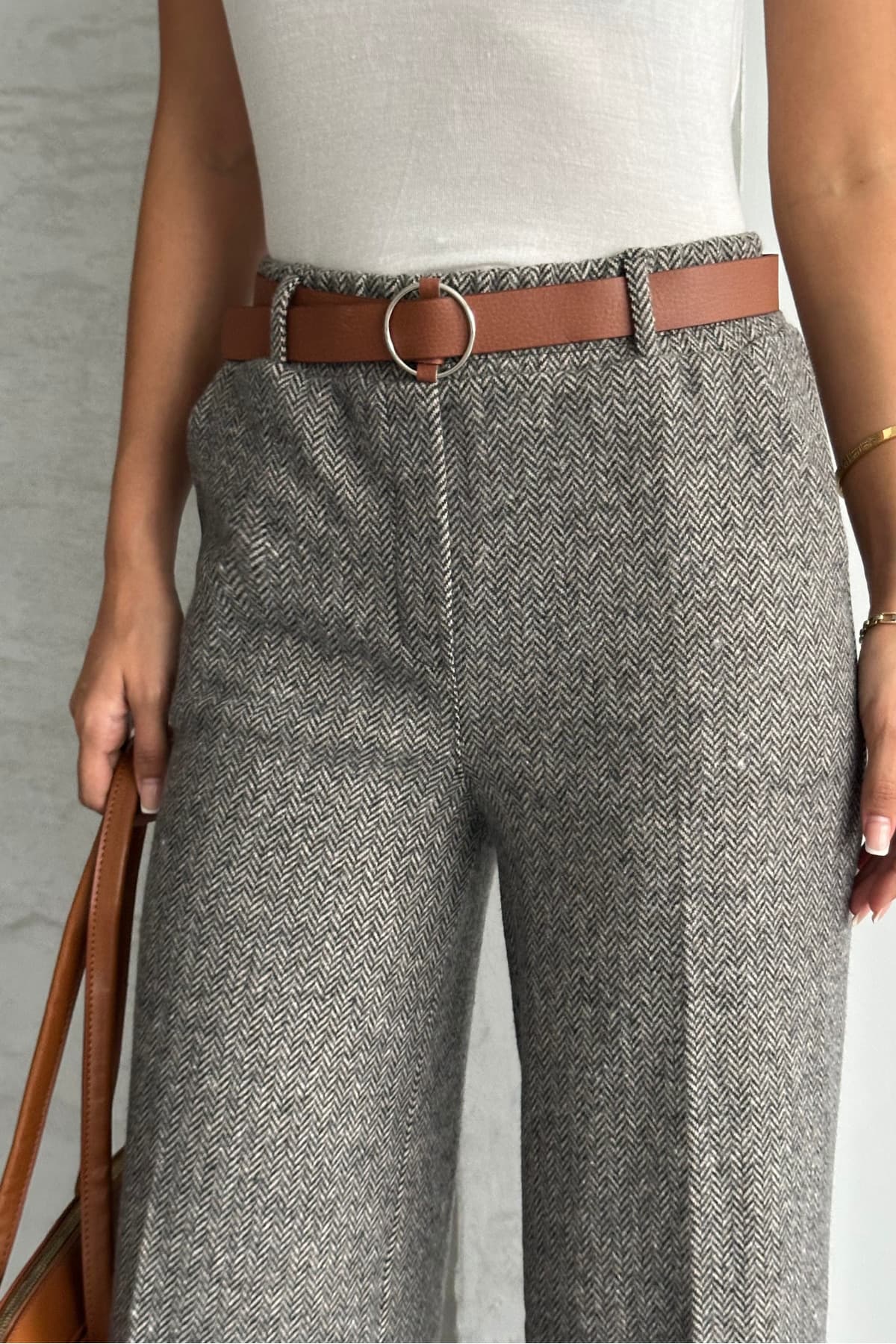 شلوار پالازو زنانه macharel jeans طرحدار پاچه گشاد جیبدار کمربنددار شلوار پالازو زنانه macharel jeans طرحدار پاچه گشاد جیبدار کمربنددار
