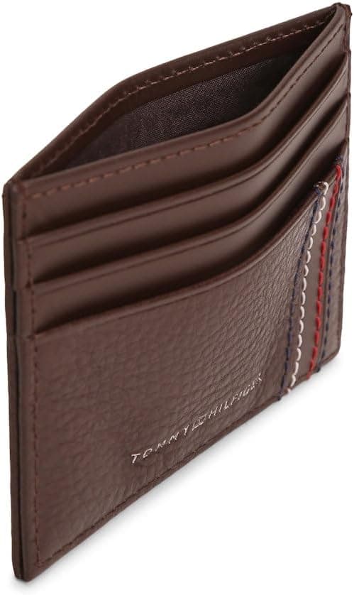 کیف کارت مردانه Tommy Hilfiger قهوهای مدل TH CENTRAL CC HOLDER OS کیف کارت مردانه Tommy Hilfiger قهوهای مدل TH CENTRAL CC HOLDER OS