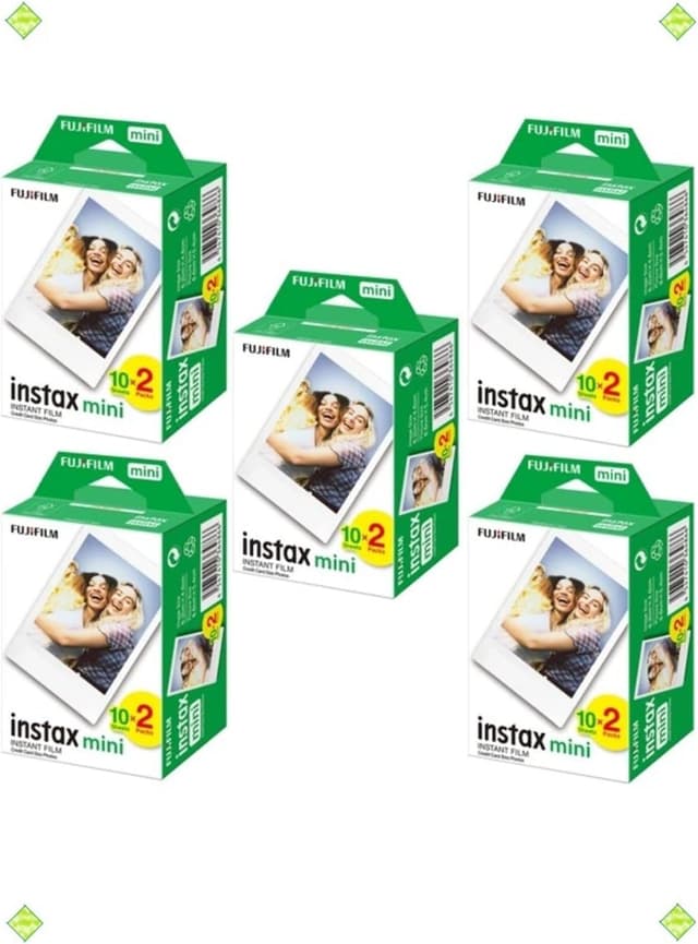 فیلم فوری Fujifilm سازگار Instax Mini 12 11 10 ست 5'Li 100 عکس فیلم فوری Fujifilm سازگار Instax Mini 12 11 10 ست 5'Li 100 عکس
