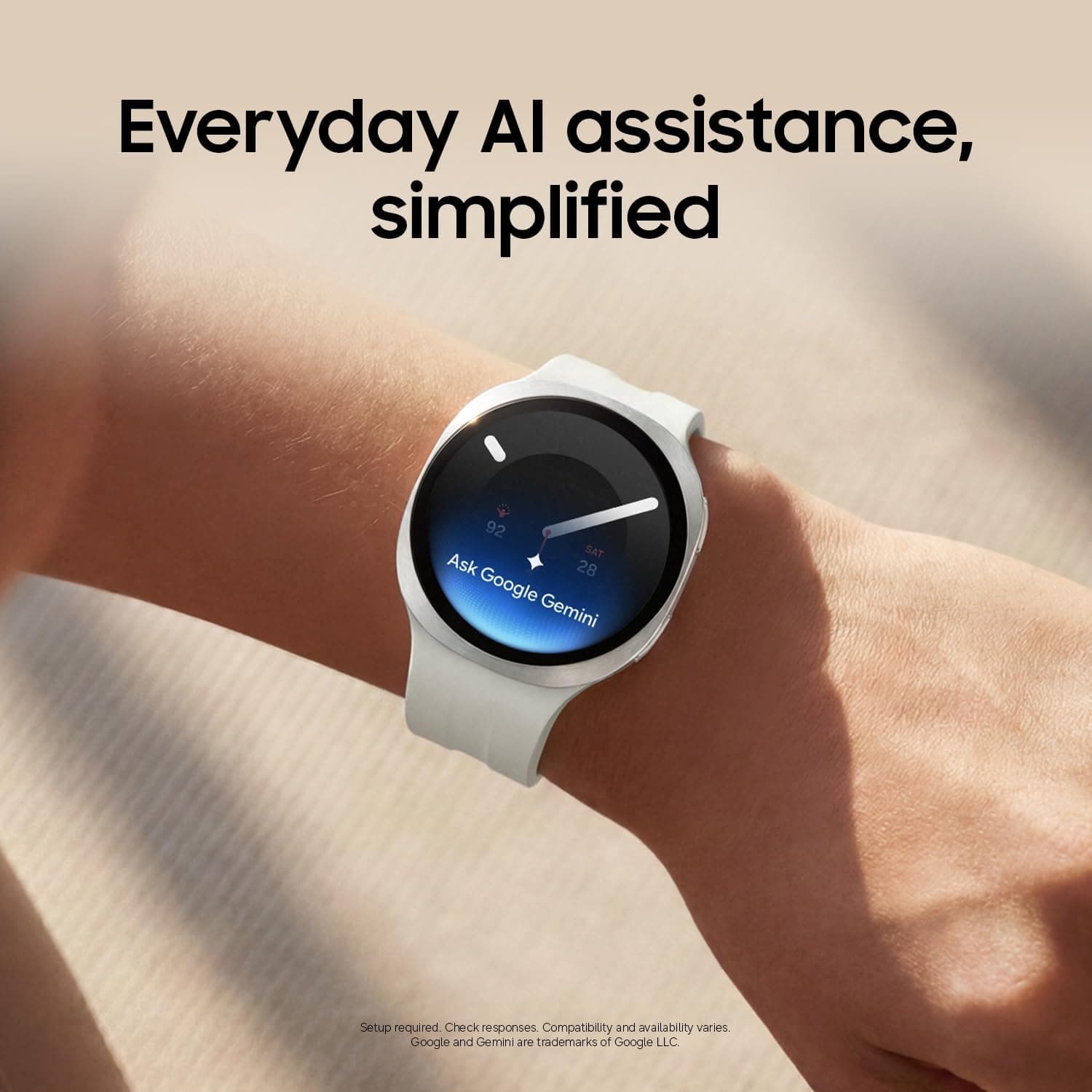 ساعت هوشمند Samsung Galaxy Watch9 بلوتوثی گرافیتی 40mm با دستیار AI و پایش ضربان قلب ساعت هوشمند Samsung Galaxy Watch9 بلوتوثی گرافیتی 40mm با دستیار AI و پایش ضربان قلب