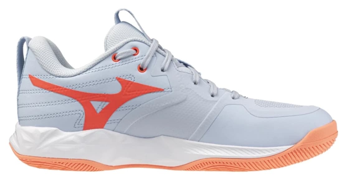 کفش والیبال زنانه Mizuno آبی مدل Wave Momentum Pro کفش والیبال زنانه Mizuno آبی مدل Wave Momentum Pro