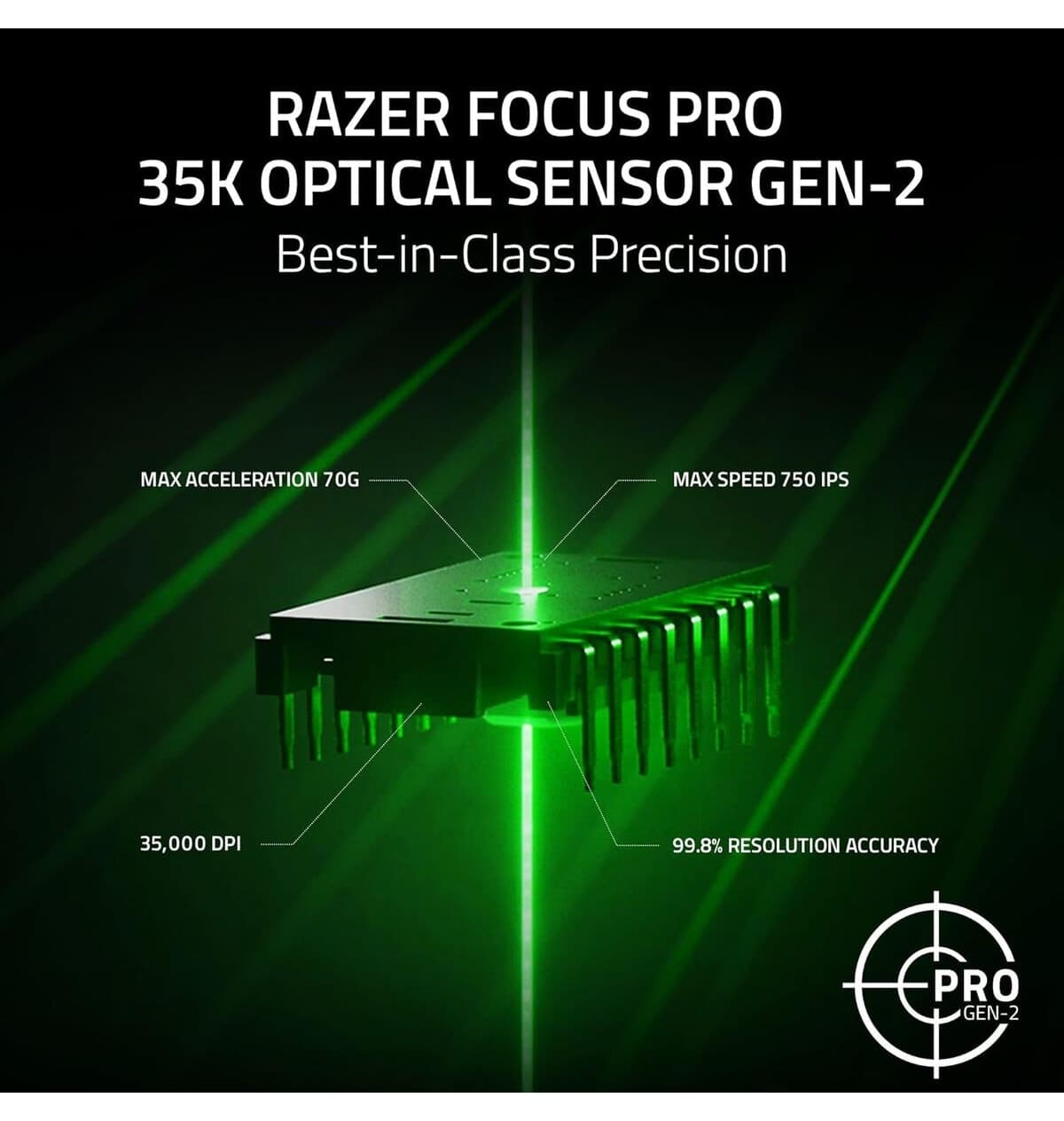 ماوس بیسیم Razer Basilisk V3 Pro 35k مشکی مدل RZ01-05240100-R3G1 ماوس بیسیم Razer Basilisk V3 Pro 35k مشکی مدل RZ01-05240100-R3G1
