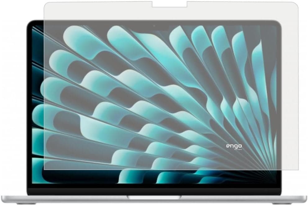 محافظ صفحهنمایش مات Engo سازگار با MacBook Air 13 اینچ مدل M2، M3، M4، M5 محافظ صفحهنمایش مات Engo سازگار با MacBook Air 13 اینچ مدل M2، M3، M4، M5