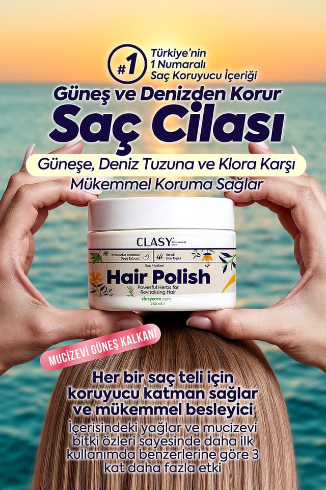 براقکننده مو Clasy Care برای انواع مو، مناسب موهای رنگشده مدل 250 ml براقکننده مو Clasy Care برای انواع مو، مناسب موهای رنگشده مدل 250 ml