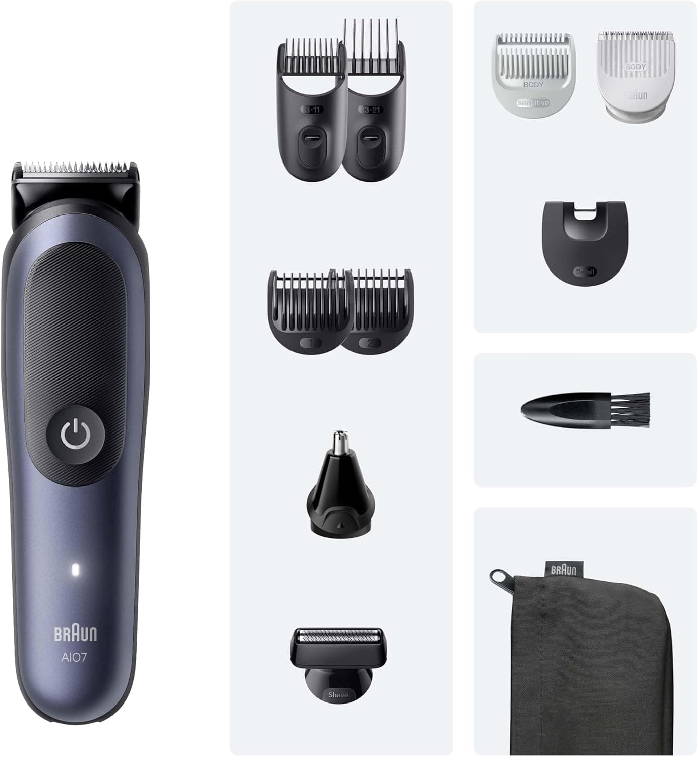 کیت اصلاح Braun Series 7، 11 کاره ProBlade AutoSense مدل AIO7540 کیت اصلاح Braun Series 7، 11 کاره ProBlade AutoSense مدل AIO7540