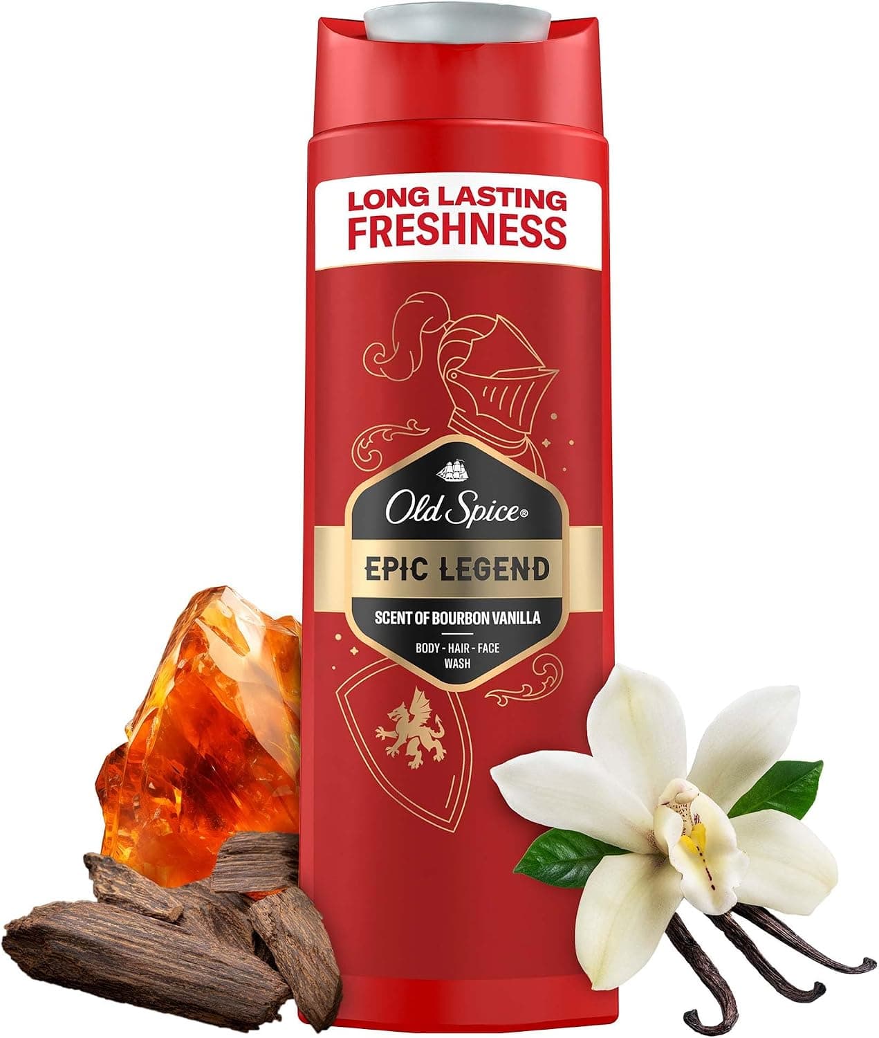 ژل دوش و شامپو مردانه Old Spice Epic Legend 400 Ml ژل دوش و شامپو مردانه Old Spice Epic Legend 400 Ml