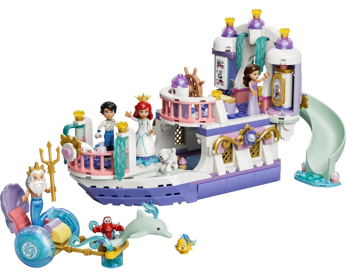 لگو Disney Princess کشتی عروسی سلطنتی Ariel مدل 43299 519P لگو Disney Princess کشتی عروسی سلطنتی Ariel مدل 43299 519P