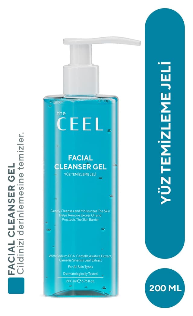 ژل شستوشوی صورت مناسب انواع پوست The Ceel با عصاره سنتلا، تنظیمکننده چربی و روشنکننده 200 ml ژل شستوشوی صورت مناسب انواع پوست The Ceel با عصاره سنتلا، تنظیمکننده چربی و روشنکننده 200 ml