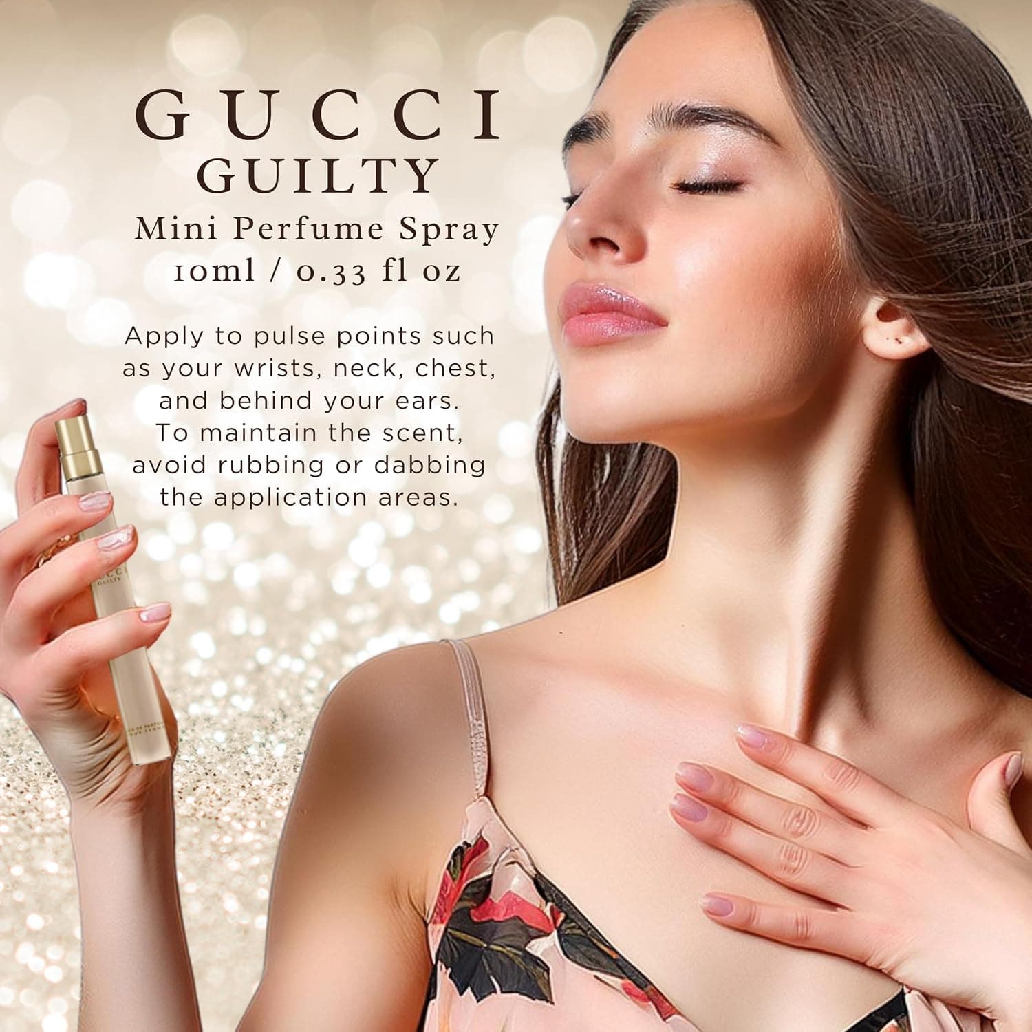 عطر زنانه Gucci Guilty Pour Femme EDP اسپری سایز سفری 0.33 Fl Oz عطر زنانه Gucci Guilty Pour Femme EDP اسپری سایز سفری 0.33 Fl Oz