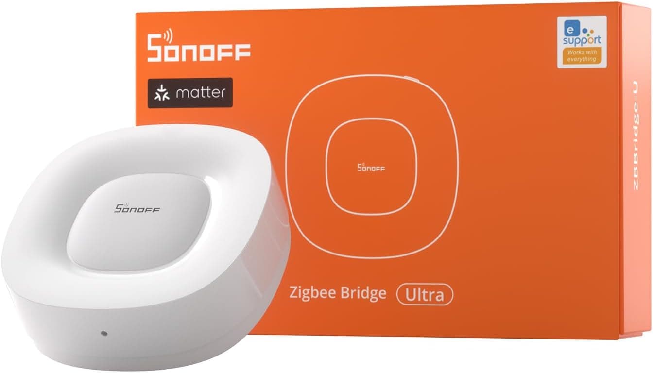 هاب خانه هوشمند SONOFF با Matter و Zigbee 3.0، تغذیه سیمی، مدل ZBBridge-U هاب خانه هوشمند SONOFF با Matter و Zigbee 3.0، تغذیه سیمی، مدل ZBBridge-U
