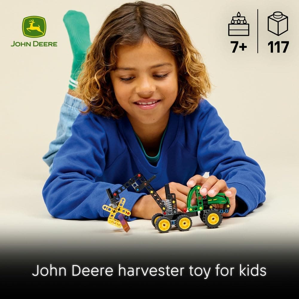 لگو Technic ماشین برداشت چرخدار John Deere 1470H مدل 42218 لگو Technic ماشین برداشت چرخدار John Deere 1470H مدل 42218