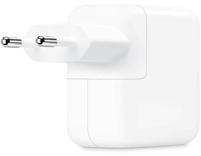 آداپتور برق Apple با دو پورت USB-C 35W مدل MW2K3TU/A آداپتور برق Apple با دو پورت USB-C 35W مدل MW2K3TU/A