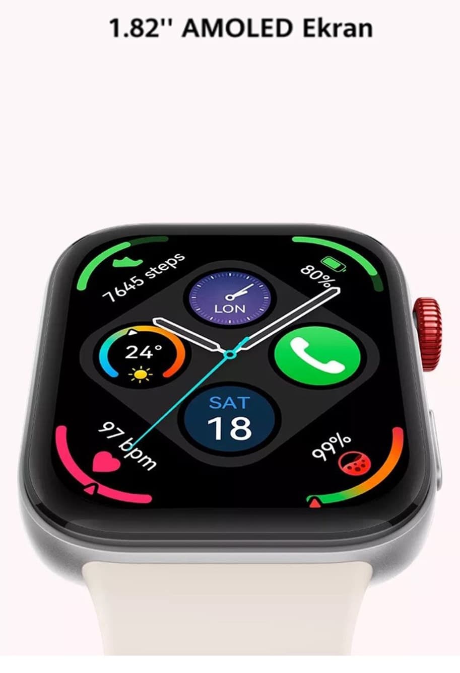 ساعت هوشمند Huawei سفید مدل Watch Fit 3 ساعت هوشمند Huawei سفید مدل Watch Fit 3