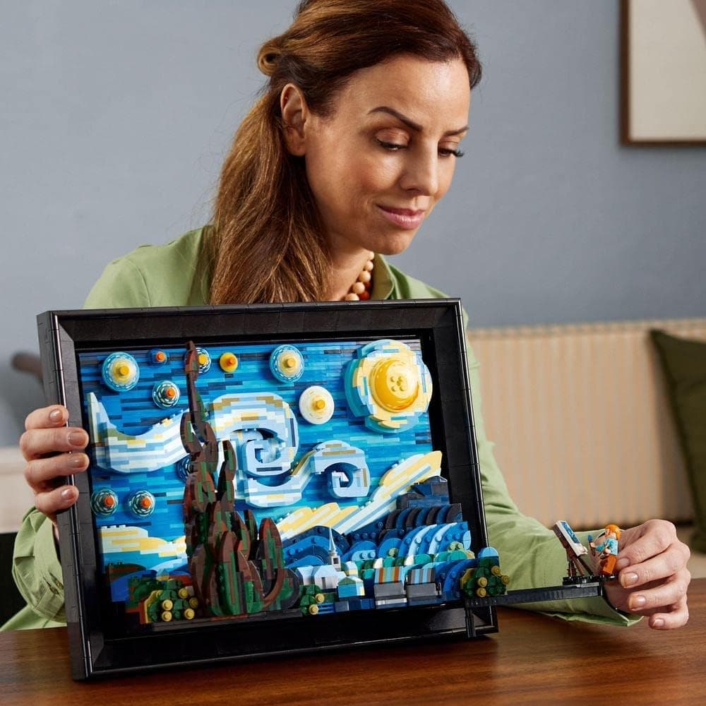 لگو Ideas مدل 21333 Vincent van Gogh The Starry Night لگو Ideas مدل 21333 Vincent van Gogh The Starry Night