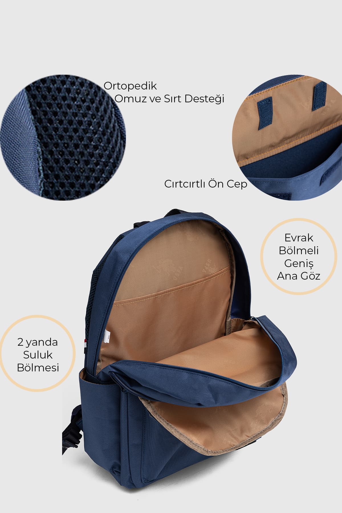 کوله پشتی یونیسکس مدرسه U.S. Polo Assn. مدل 26054-26055-26057-26058 کوله پشتی یونیسکس مدرسه U.S. Polo Assn. مدل 26054-26055-26057-26058