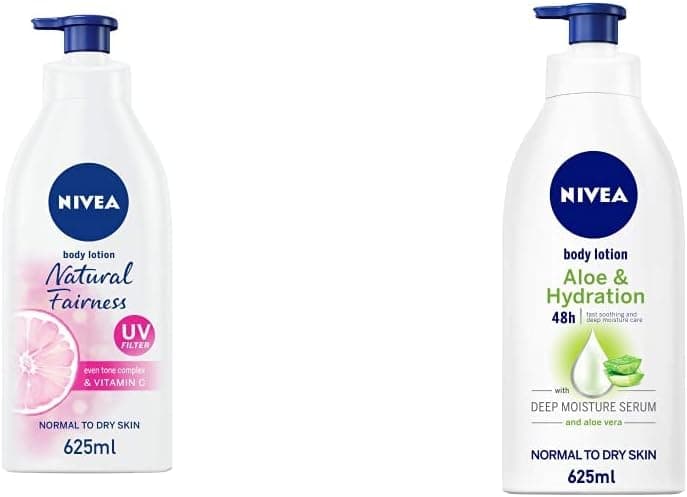 لوسیون بدن NIVEA یکنواختکننده با ویتامین C همه انواع پوست 2x400ml لوسیون بدن NIVEA یکنواختکننده با ویتامین C همه انواع پوست 2x400ml