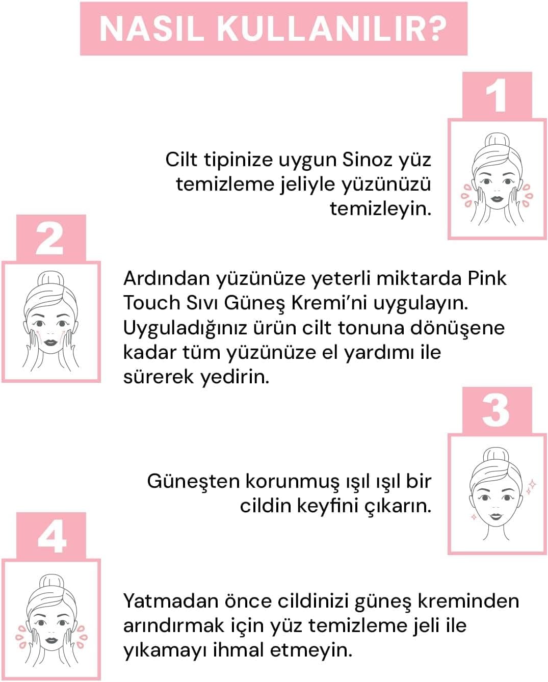 کرم ضد آفتاب صورت Sinoz Pink Touch یکنواختکننده رنگ پوست SPF50+ PA++++ 50ml کرم ضد آفتاب صورت Sinoz Pink Touch یکنواختکننده رنگ پوست SPF50+ PA++++ 50ml