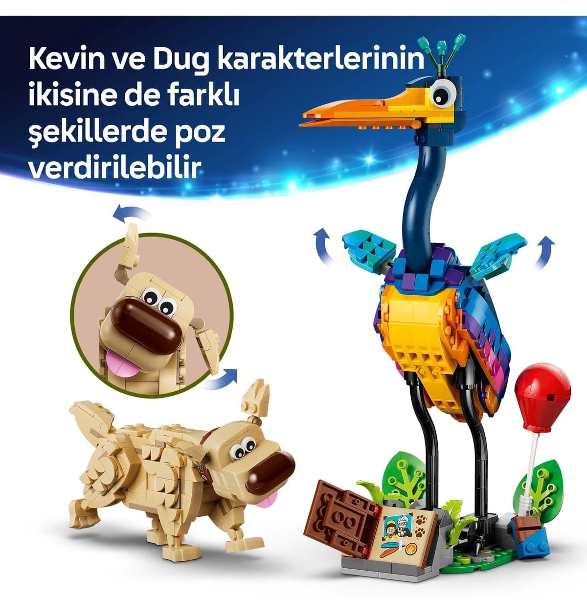 لگو Disney و Pixar Kevin و Dug مدل 43290 با 628 قطعه لگو Disney و Pixar Kevin و Dug مدل 43290 با 628 قطعه