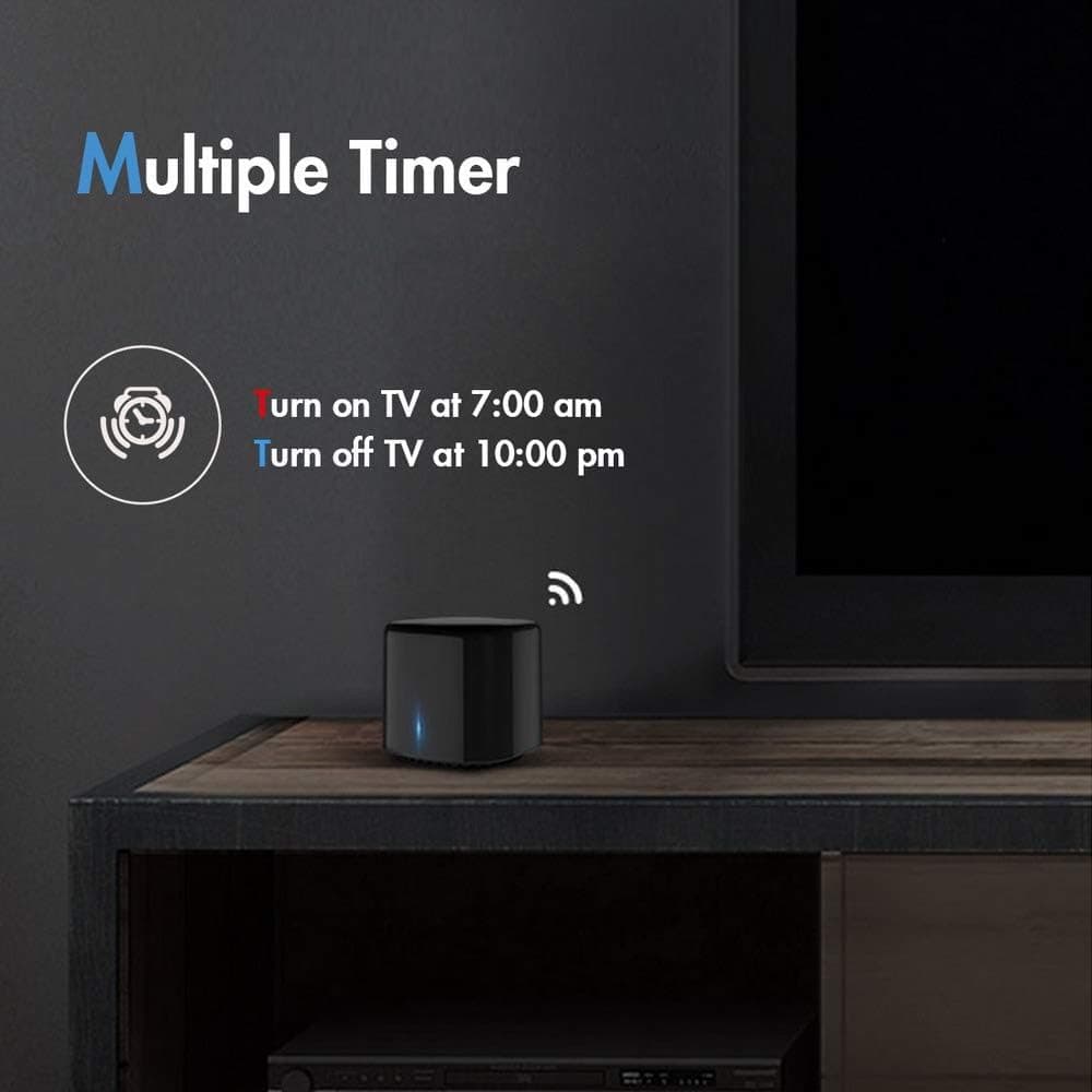 هاب کنترل هوشمند Broadlink با فناوری Fastcon، WiFi و IR سازگار با Alexa مدل RM4C Mini هاب کنترل هوشمند Broadlink با فناوری Fastcon، WiFi و IR سازگار با Alexa مدل RM4C Mini