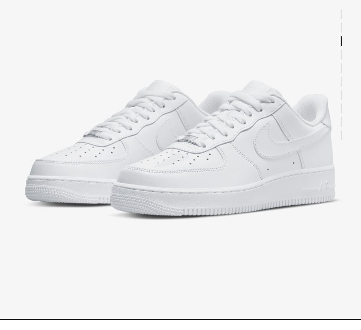 کفش اسنیکر زنانه Nike سفید Air Force 1’07 کفش اسنیکر زنانه Nike سفید Air Force 1’07